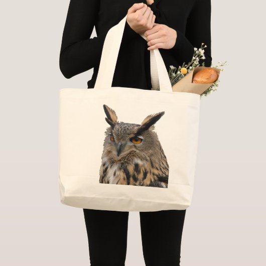 Owl Grote Tote Bag (Voorkant (product))