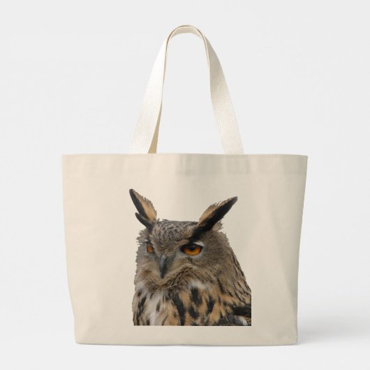 Owl Grote Tote Bag (Achterkant)