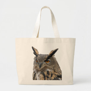 Owl Grote Tote Bag