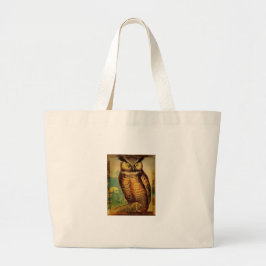 Owl Grote Tote Bag