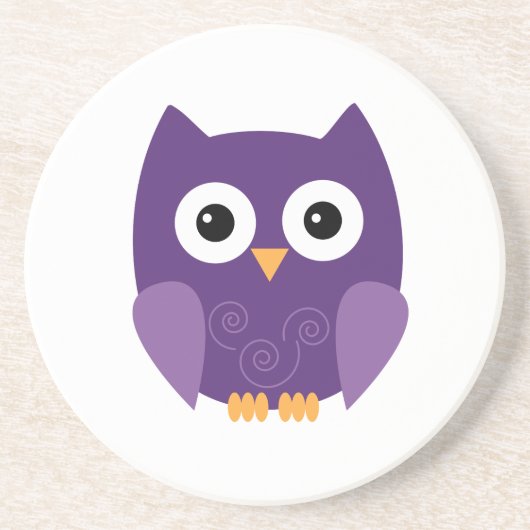 Owl Halloween Onderzetter (Voorkant)