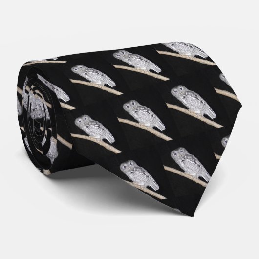 Owl Halloween Stropdas (Opgerold)