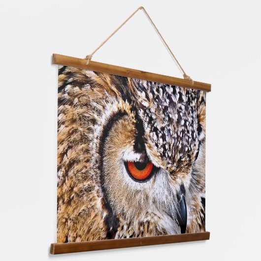 OWL HANGEND WANDKLEED (Gebogen)