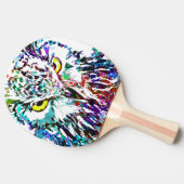 Owl Head - Bird Eyes - Owlet Tafeltennisbatje (Zijkant)