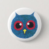 Owl Head Ronde Button 5,7 Cm (Voorkant)