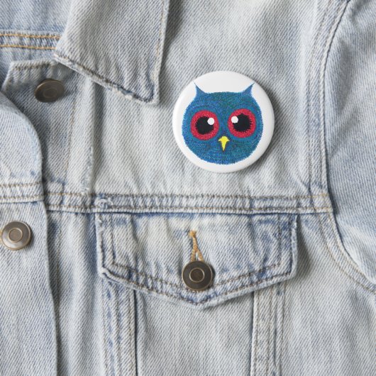 Owl Head Ronde Button 5,7 Cm (In situ)