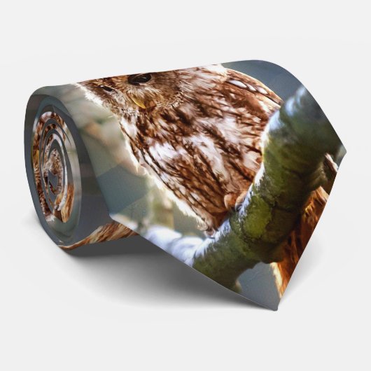 Owl Hoo Stropdas (Opgerold)