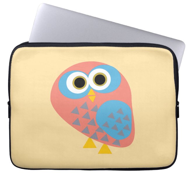 Owl hootie laptop sleeve (Voorkant)