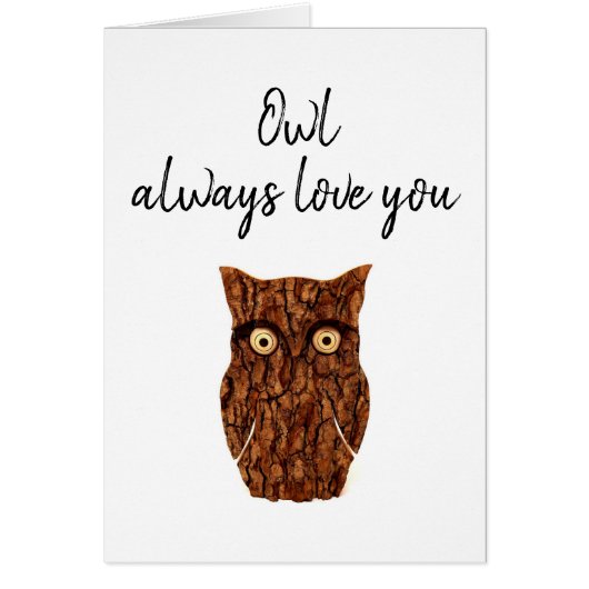 Owl houdt altijd van romantisch hout (Voorkant)
