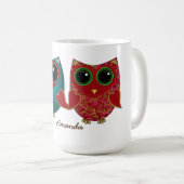 Owl houdt van u MOK COFFEE (Voorkant rechts)