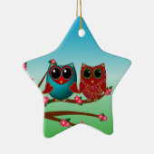 Owl houdt van u-Ster Ornament (Rechts)