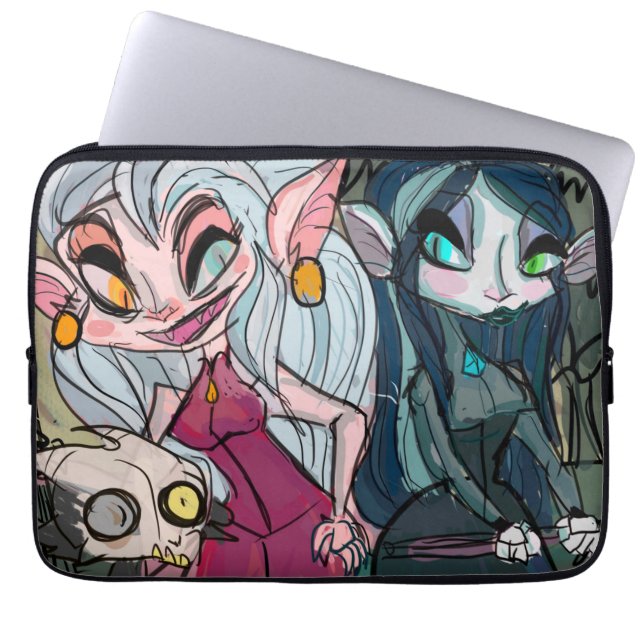 Owl house wallet laptop sleeve (Voorkant)