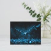 Owl Hunt Fantasy Night Briefkaart (Staand voorkant)