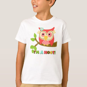 Owl ik ben een Hoot T-shirt