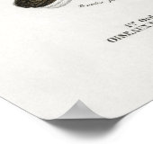  Owl Illustratie Poster (Hoek)