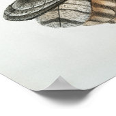  Owl Illustratie Poster (Hoek)