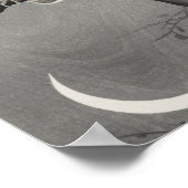  Owl Illustratie Poster (Hoek)