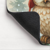 Owl In a Winter Cap Muismat (Hoek)