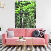 Owl in de bomen, Oregon Canvas Afdruk (Insitu (Woonkamer))