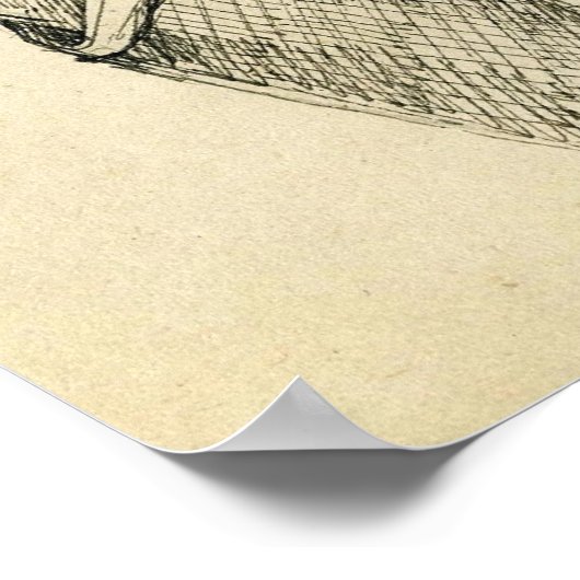 Owl in een pak-neem deze sleutel poster (Hoek)