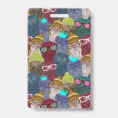 Owl in kroon badge (Achterkant)