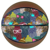 Owl in kroon basketbal (Voorkant)