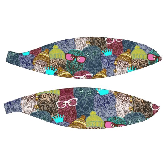 Owl in kroon basketbal (Panelen)