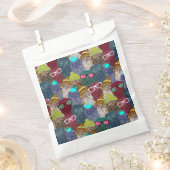 Owl in kroon bedankzakje (Geknipt)