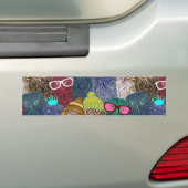 Owl in kroon bumpersticker (Op auto)