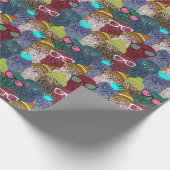 Owl in kroon cadeaupapier (Hoek)