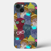 Owl in kroon Case-Mate iPhone case (Achterkant)