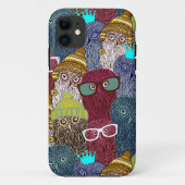Owl in kroon Case-Mate iPhone case (Achterkant)