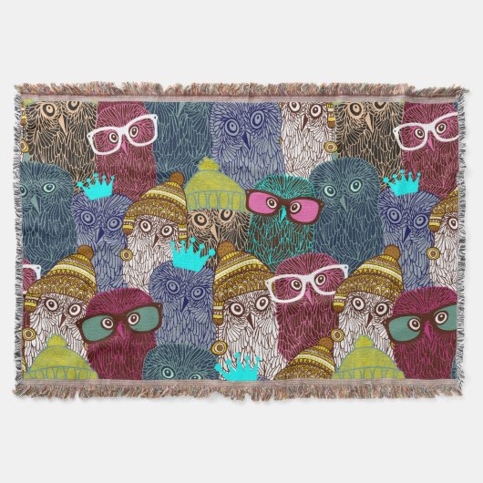 Owl in kroon deken (Voorkant)