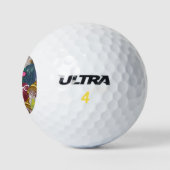 Owl in kroon golfballen (Logo)