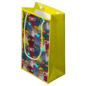 Owl in kroon klein cadeauzakje (Voorkant Gekanteld)