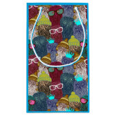 Owl in kroon klein cadeauzakje (Achterkant)