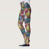 Owl in kroon leggings (Links)