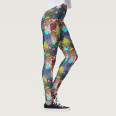 Owl in kroon leggings (Rechts)