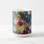 Owl in kroon magische mok (Midden)