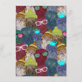 Owl in kroon menu (Voorkant)