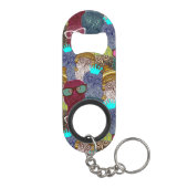 Owl in kroon mini flessenopener (Achterkant)