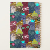 Owl in kroon planner (Achterkant)