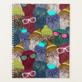 Owl in kroon planner (Voorkant)