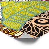 Owl in kroon poster (Hoek)