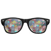 Owl in kroon retro zonnebril (Voorkant)