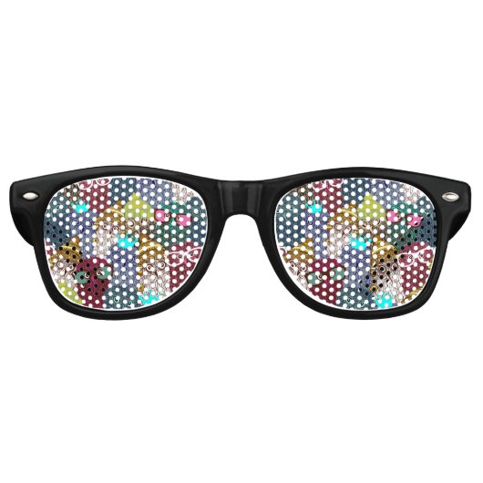 Owl in kroon retro zonnebril (Voorkant)