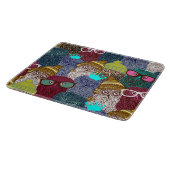 Owl in kroon snijplank (Hoek)