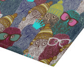 Owl in kroon snijplank (Hoek)