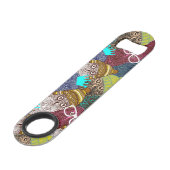 Owl in kroon speed flessenopener (Voorkant Gekanteld)