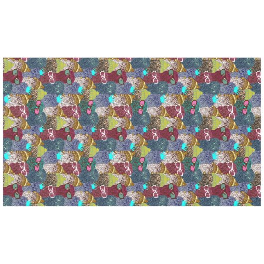 Owl in kroon tafelkleed (Voorkant (Horizontaal))